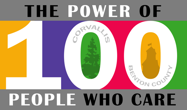 100 People Who Care logo